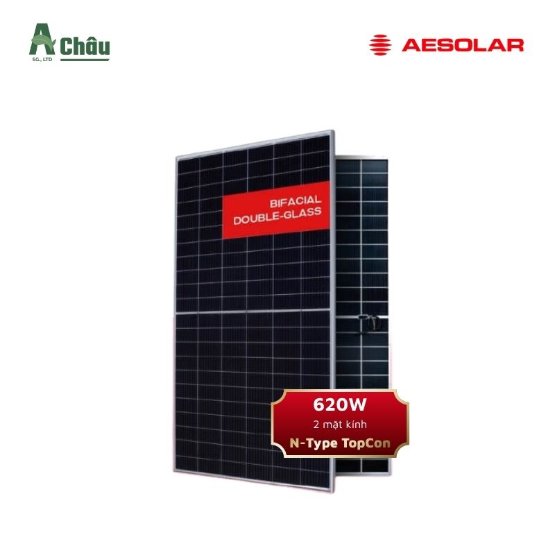 Tấm Pin Năng Lượng Mặt Trời AE Solar 620W | CMER-132BDS