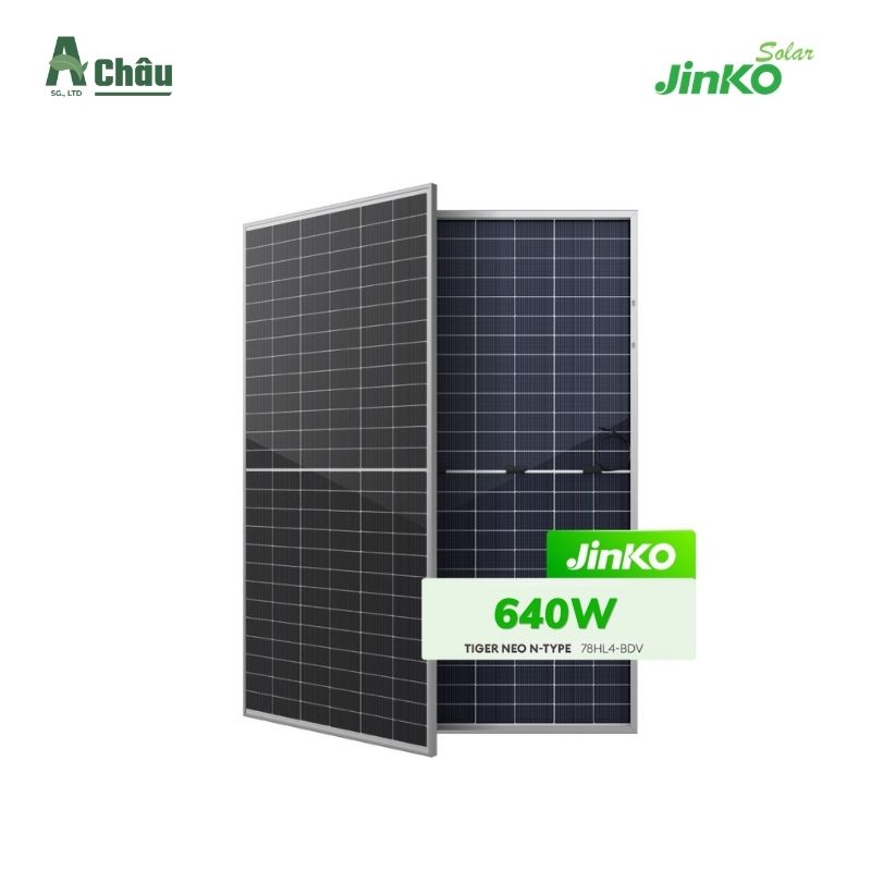Tấm Pin Năng Lượng Mặt Trời Jinko Solar 630W | JKM640N-66HL4M-BDV
