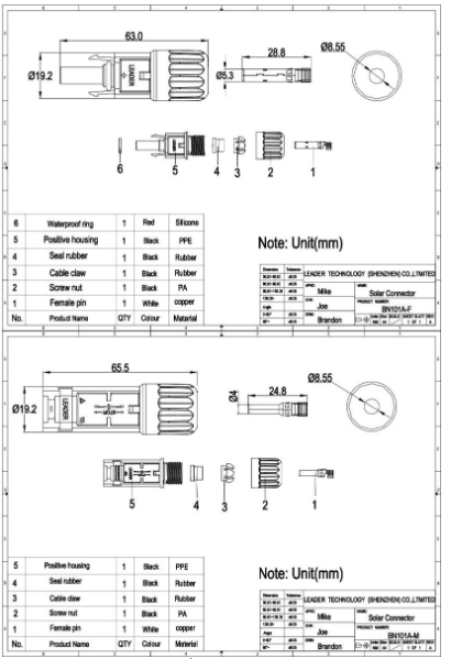 Bản Vẽ Kích Thước & Cấu Tạo Chi Tiết